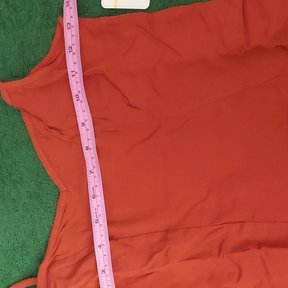 Free People NEW Last Rose Bodysuit Amber Coral Medium - Picture 4 of 11